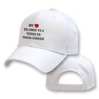 HEART BELONGS TO A PERRO DE PRESA CANARIO PET CAT DOG EMBROIDERED HAT 
