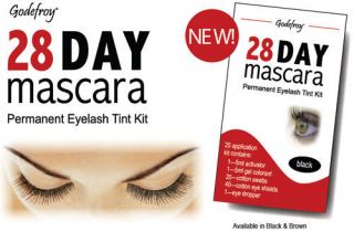 Godefroy 28 Day Mascara Permanent Lash Tint Kit BLACK