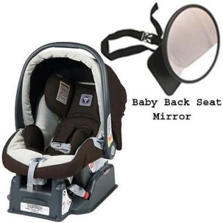 Peg Perego Primo Viaggio SIP 30/30 car seat Java with Back Seat Mirror