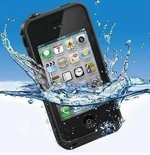 iPhone 4 4S Case Cover Life+ Proof Waterproof Dust+proof black