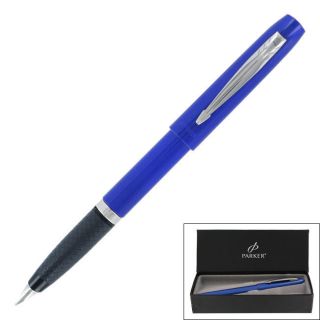 Parker Reflex Comfort Grip Blue Medium PT. Fountain Pen