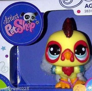 Littlest Pet Shop* Exclusive GLITTER SPARKLE Barn ROOSTER #2358 NEW 