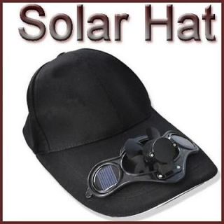 Solar Power Hat Cap Cool Fan F Outdoor Golf Baseball Free Shipping