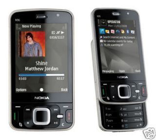 NEW NOKIA N96 BLACK 16GB UNLOCKED PHONE 5MP WIFI+ GIFTS