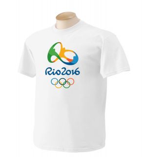 Olympic Rio 2016 T Shirt Shirts By Rock S,M,L,XL,XXL,X​XXL #1