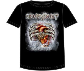 Sevendust   Cold Day Memory T Shirt Large New