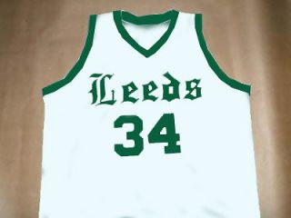 CHARLES BARKLEY LEEDS HIGH SCHOOL WHITE JERSEY NEW ANY SIZE