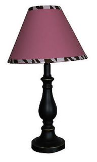 Lamp Shade For Pink Zebra Baby Crib Bedding Set By Sisi