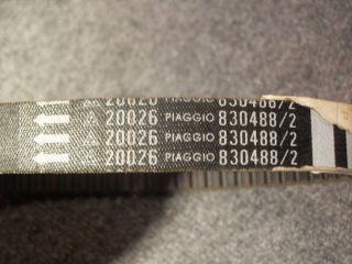 OEM Piaggio Vespa 50cc Scooter Drive Belt 82645R 20026 830488/2 