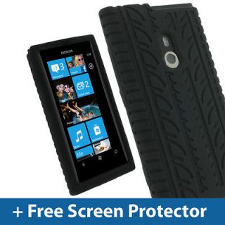   Silicone Tyre Skin for Nokia Lumia 800 Windows Tire Case Cover Holder