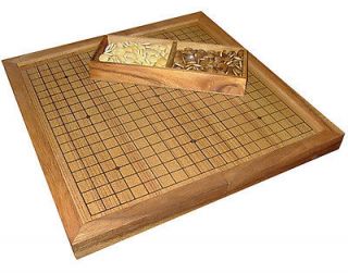 Go Chinese Traditional Board Game Handmade Wood Travel Set