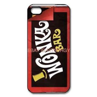 Wonka Chocolate Bar Case NEW iPhone 4 4S 5 Custom Case Design Style 