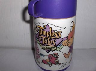 Timeless Tales`Plastic Thermos`W/Sipp​yTop Free Ship US