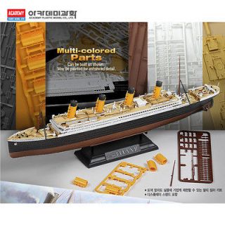 ACADEMY]Toy Ship 1/700 Scale R.M.S TITANIC Kit Model Aircraft Battle 