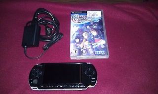 Sony PSP 3001 bundle with Phantasy Star Portable, Charger and 4GB 
