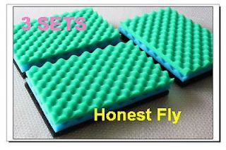sets of fish pond foam filter sponge set 17