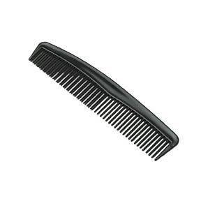 Black 5 Plastic Hair Combs 2160 per case