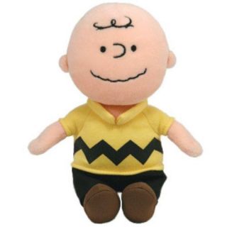 TY Plush Stuffed Animals Peanuts 40850 MUSICAL CHARLIE BROWN