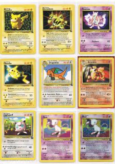 POKEMON BLACK STAR PROMOS   TOTALLY MINT CONDITION CARDS