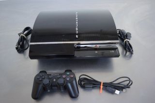 Sony PS3 Playstation 3 Console 60 GB 60GB Backwards Compatible (NTSC 