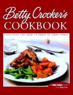 Betty Crocker Cookbook  Everything You Need to Know to Cook Today BIG 