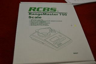 NIB RCBS RangeMaster 750 Digital Powder Scale 110v $5 Shipping