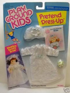 Play Ground Kids Pretend Dress Up Wedding Beauty Bride