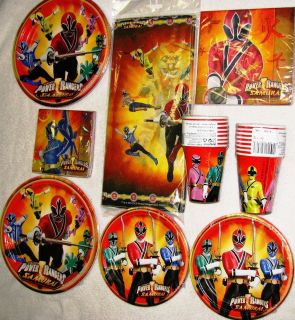 power ranger samurai party in Holidays, Cards & Party Supply