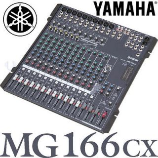 Yamaha MG166cx MG 166cx 16 Channel Stereo Mixer Live FX