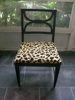 leopard chairs in Chairs
