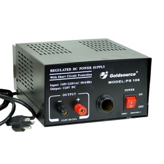   PS106 DC 12 / 13.8 V Power Supply 20 Amp w/ Cigarette Lighter Port