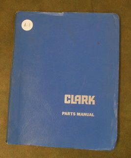 CLARK Y685 Y 685 Forklift Fork Lift Truck Parts/Repair/Service Manual 