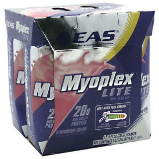 EAS Myoplex Lite Nutrition Protein Shake RTD 24  11 fl oz Shakes