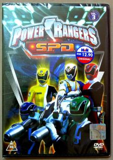 Power Rangers SPD Vol.3(Eps.9 12​) DVD Dekaranger Sentai