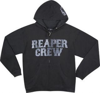 Sons of Anarchy Hoodie Hooded Sweatshirt Reaper Crew Mens Large