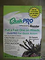 ROUNDUP QUIK DRY PRO 1 PACKET WEED KILLER MAKES 1 GAL