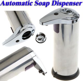   Stainless Steel Sensor Infrared Handfree Soap Liquid Dispenser