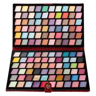 Pro 120 Full Color Fashion Eyeshadow Palette Perfect Makeup Salon Red 