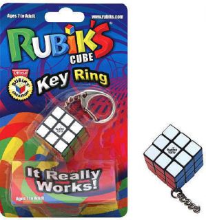 48X Plain Magic Rubiks Rubics Cube Puzzle Key Rings