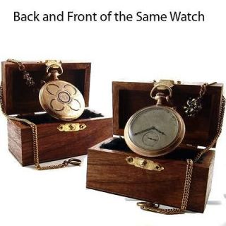 Wadsworth 25yr Black Etched Case Elgin 12s 7J Pocket Watch Chain Fob 
