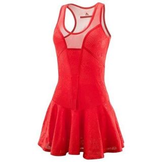   Stella McCartney Tennis Dress MEDIUM M Tomato Red Caroline Wozniacki
