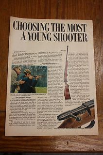   Vintage Advertisment For Remington Model 580, 572, 552 & 66 .22 guns