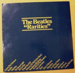 1979 Dutch Vinyl Record Beatles Rarities EMI Parlophone 1A 038 06867 