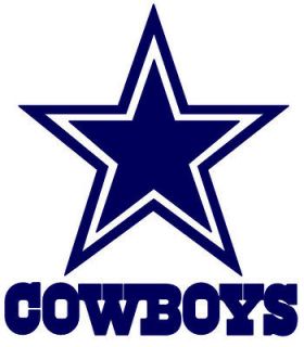 Dallas Cowboys Cornhole Decals LARGE Bean Bag Toss Baggo Stickers