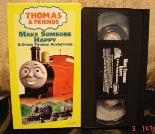 Thomas & Friends Make Someone Happy and Other Thomas Adventures Vhs 