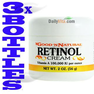 3x Jar of GNN Retinol Cream Vitamin A 100,000 IU   2 oz