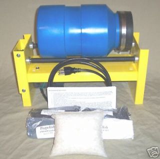 15 lb cap, 1 gallon Rock Tumbler with FREE 4lb grit kit