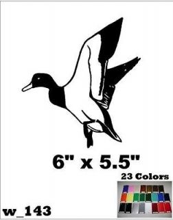 Vinyl Stickers Decals Wall Decor Mallord Duck Goose Flying Hunting 