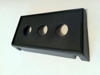 Blank Switch Panel for 3 rocker toggle switches, Auto Accessory