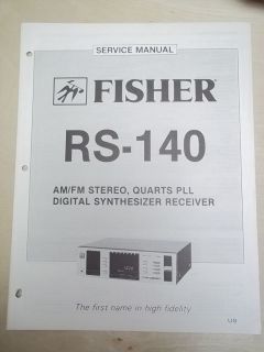Fisher RS receiver in Vintage Stereo Receivers